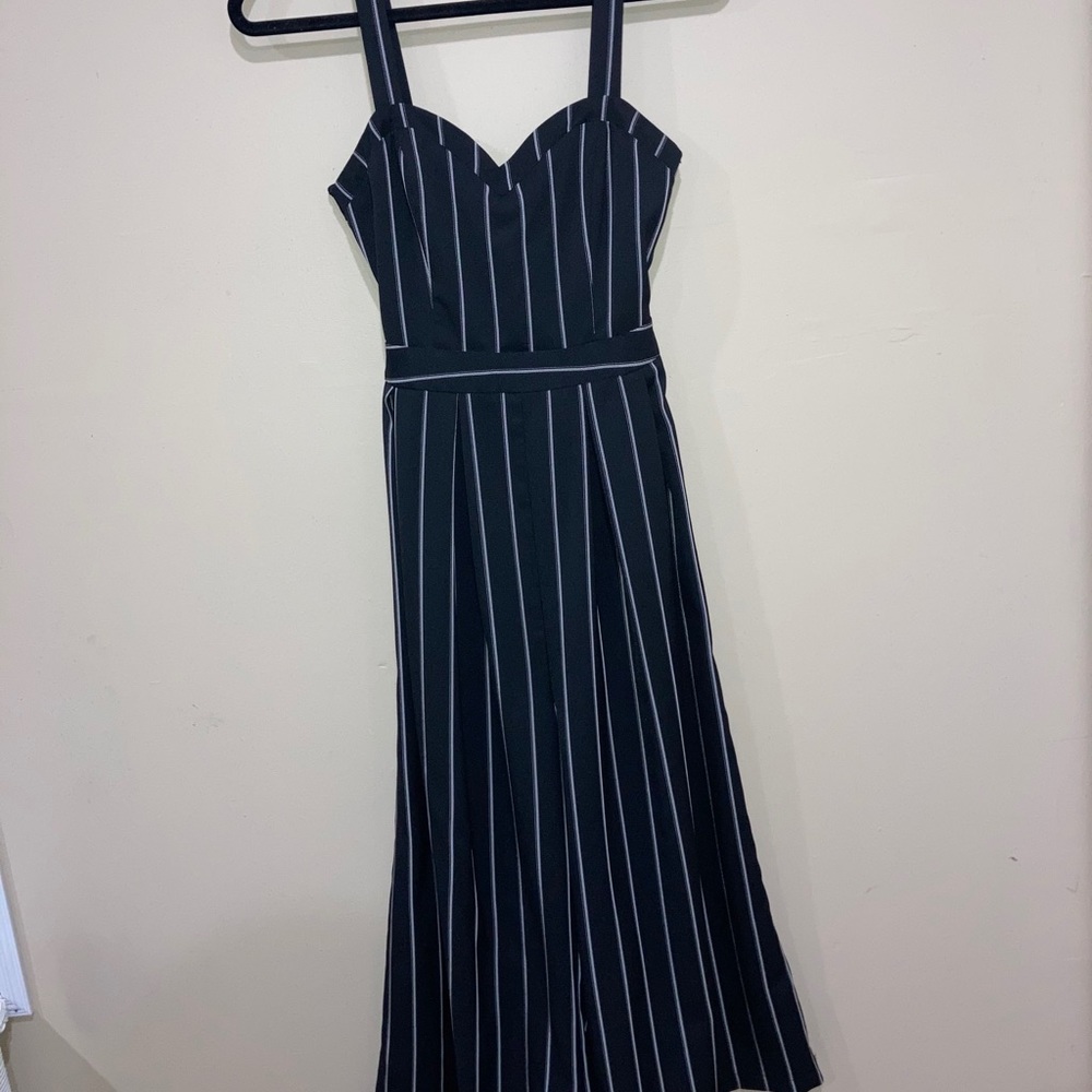 Striped romper